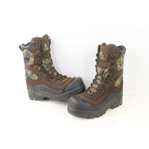 Vintage Rocky Waterproof Camouflage Leather 1000 Gram Insulated Boots main image 6